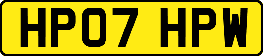 HP07HPW