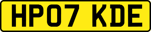 HP07KDE