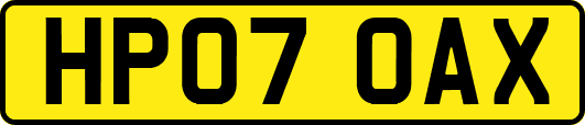 HP07OAX