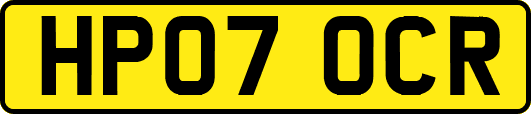HP07OCR