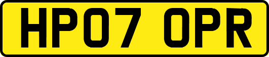 HP07OPR