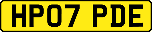 HP07PDE