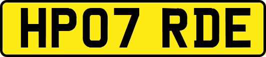 HP07RDE