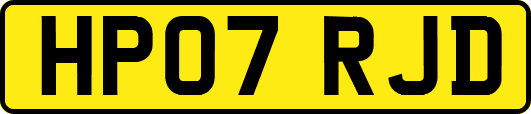 HP07RJD