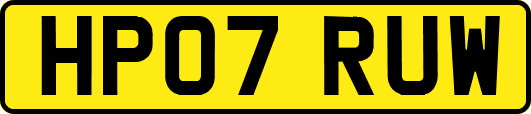 HP07RUW