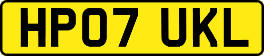 HP07UKL