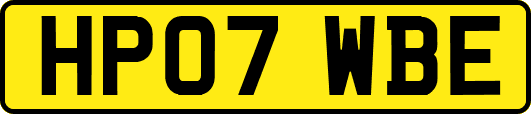 HP07WBE