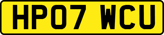HP07WCU