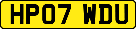 HP07WDU