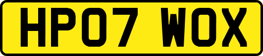 HP07WOX