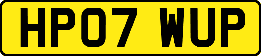 HP07WUP