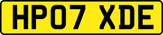 HP07XDE
