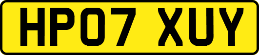 HP07XUY