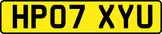 HP07XYU
