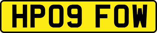 HP09FOW