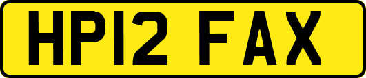 HP12FAX