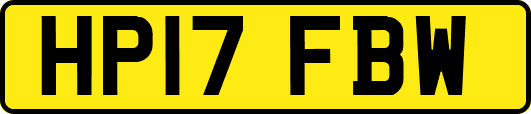 HP17FBW