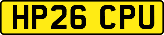 HP26CPU