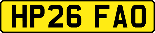 HP26FAO