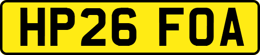 HP26FOA