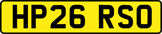 HP26RSO