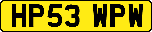 HP53WPW