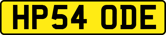 HP54ODE
