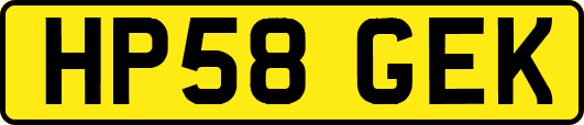 HP58GEK