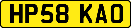 HP58KAO