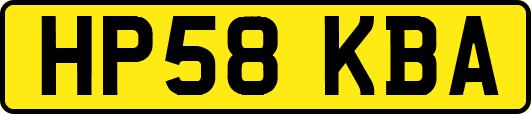 HP58KBA