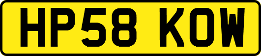HP58KOW