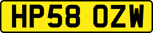 HP58OZW