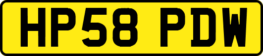 HP58PDW