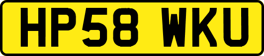 HP58WKU