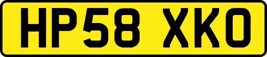 HP58XKO