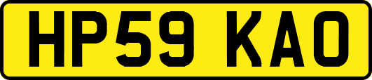 HP59KAO