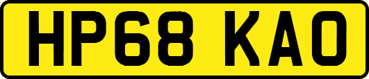 HP68KAO