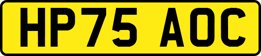 HP75AOC