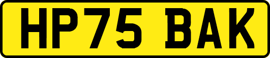 HP75BAK