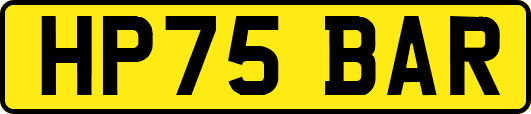 HP75BAR