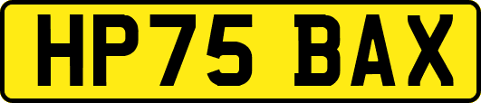 HP75BAX