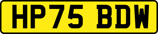 HP75BDW