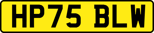 HP75BLW