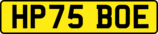 HP75BOE
