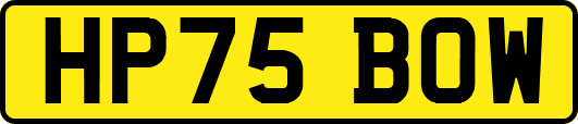 HP75BOW