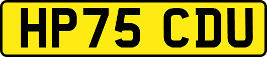 HP75CDU