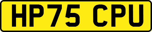 HP75CPU