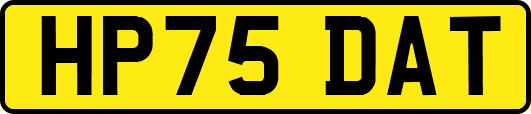 HP75DAT