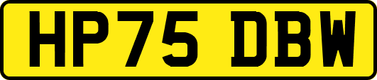 HP75DBW