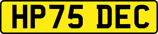 HP75DEC